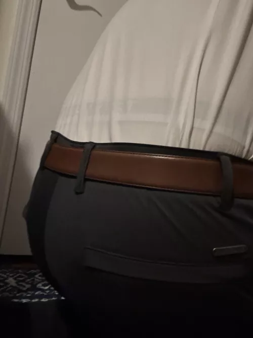 Just realized my jockstrap was showing all day at work today by GabagoolSandwich