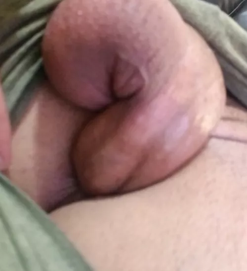 Look what I have under my shorts by Odd_View_9847