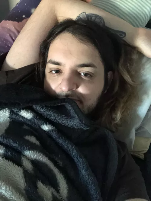 Not ready to get up but also want to play games. by PomegranteDesign