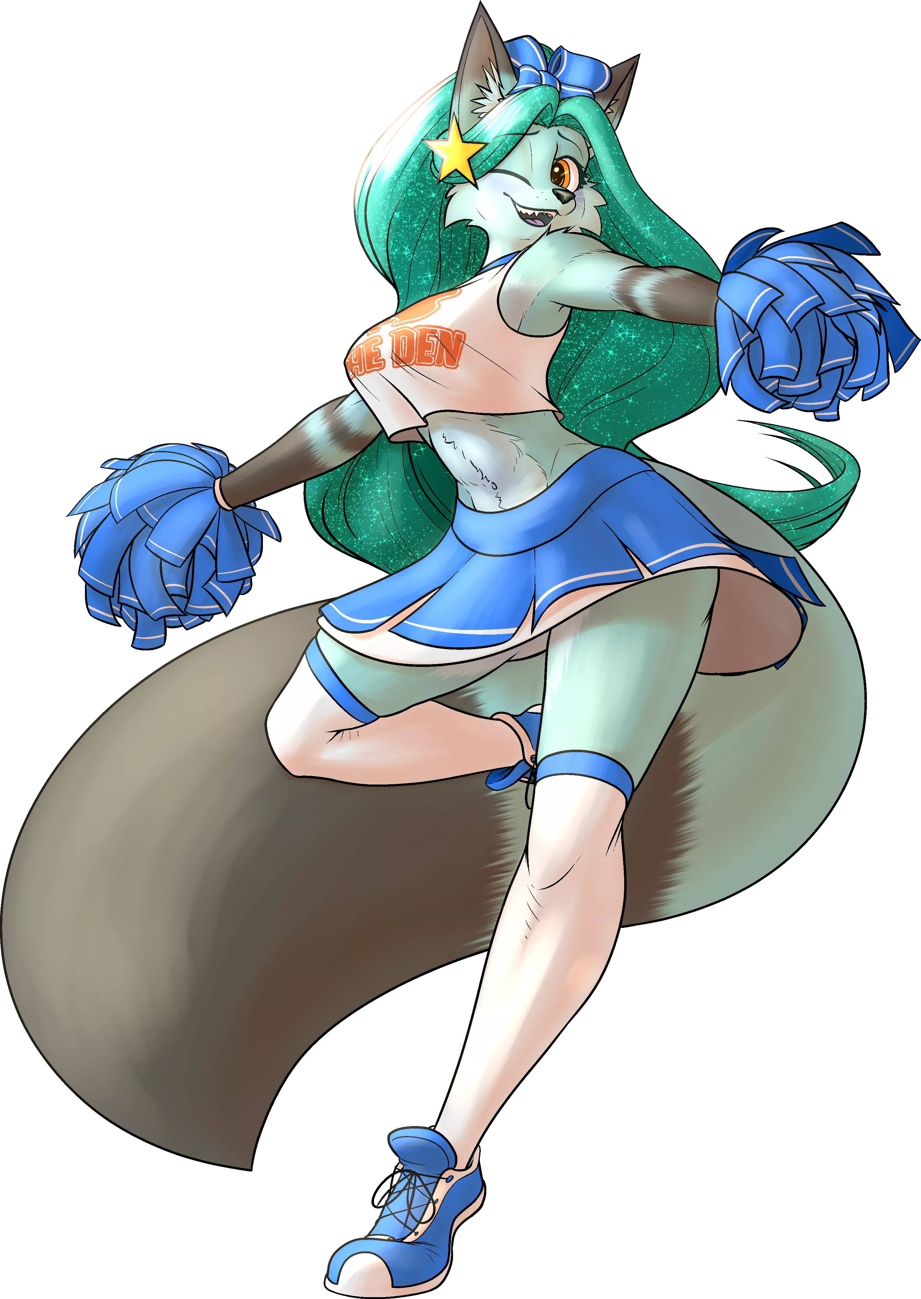 SHE CHEER (art by me!) posted by Wyviryn