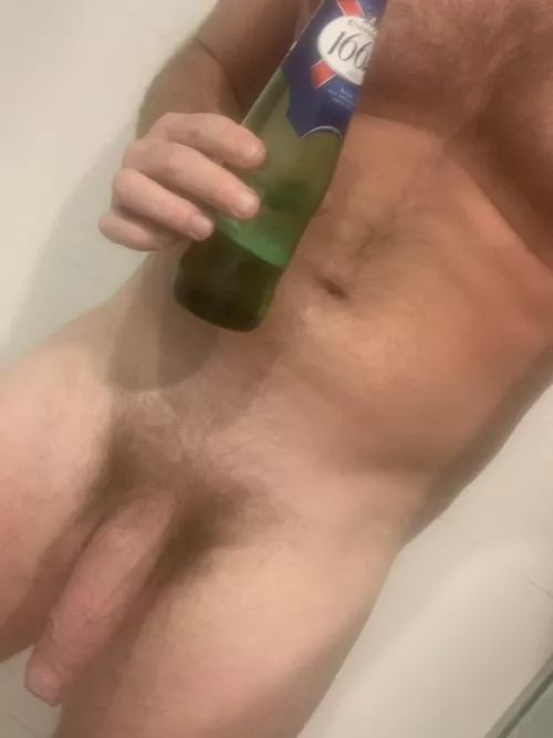 Shower beer! Who wants to join? (M) by tpadds