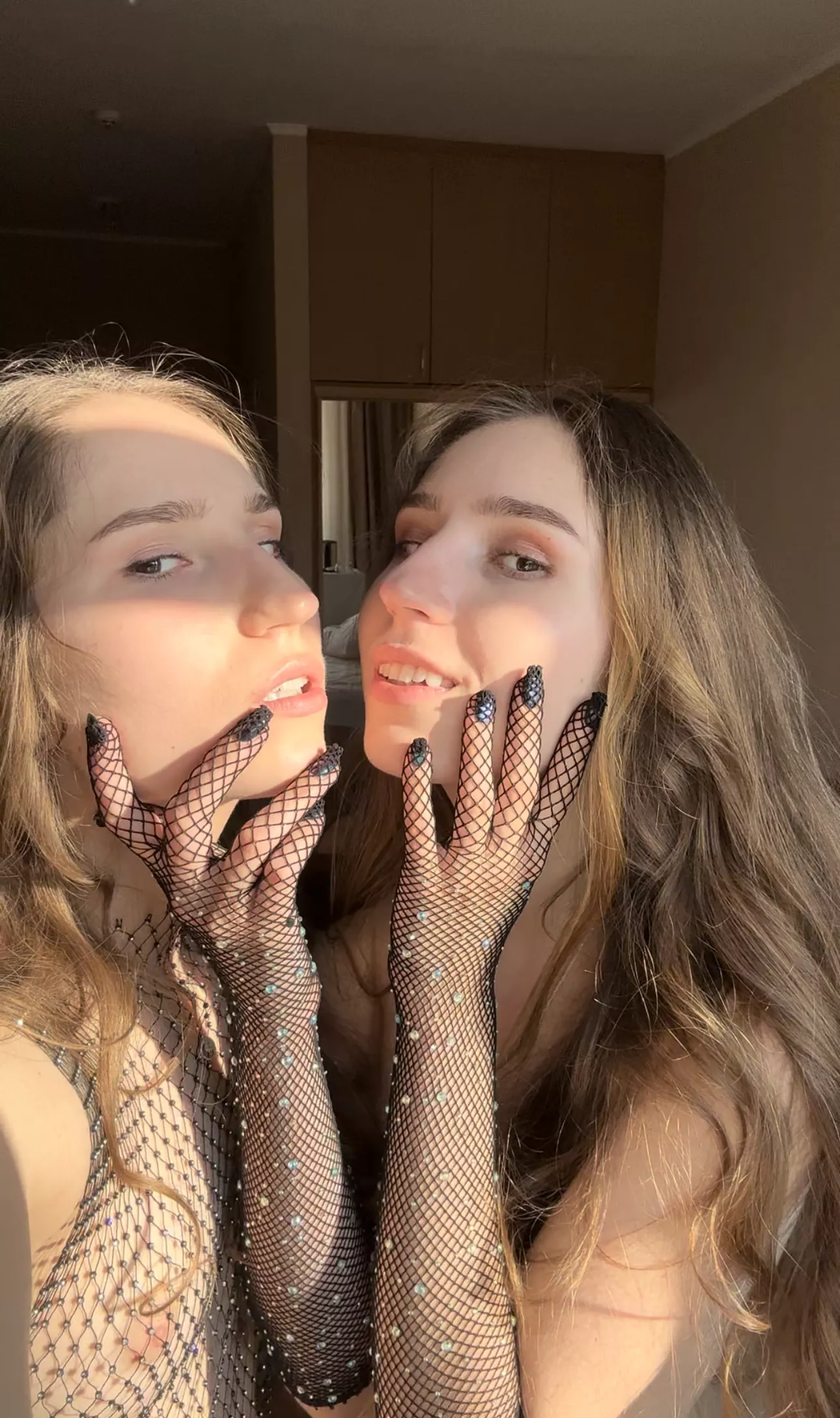 We might've touched each other, teacher 😉 posted by chulinfly