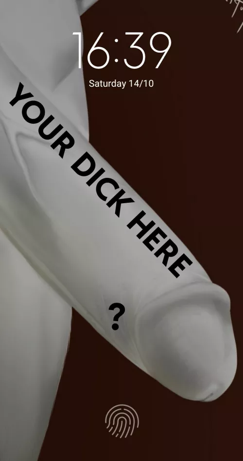 22M. Compare? Loser puts the winner's dick on his lock screen. by UnknownDudeGuyBro