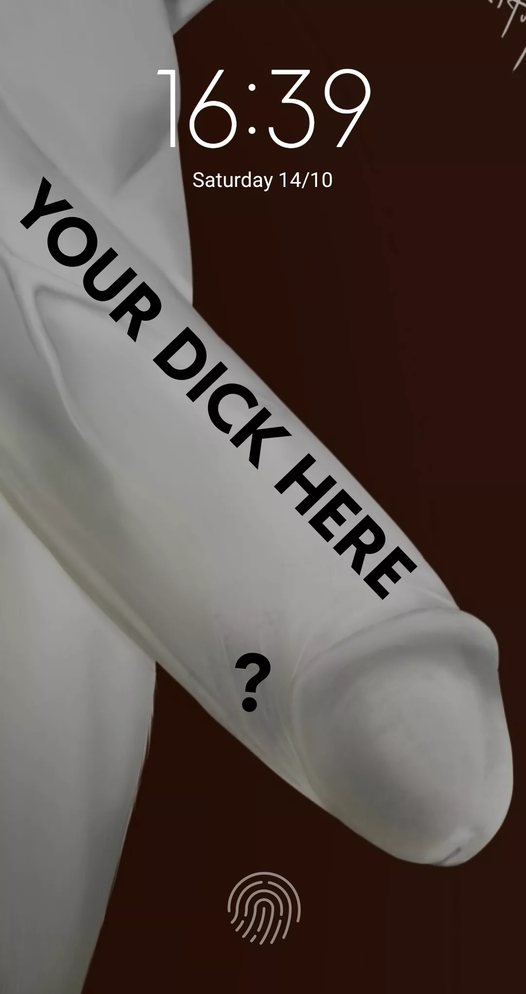 22M. Compare? Loser puts the winner's dick on his lock screen. posted by UnknownDudeGuyBro