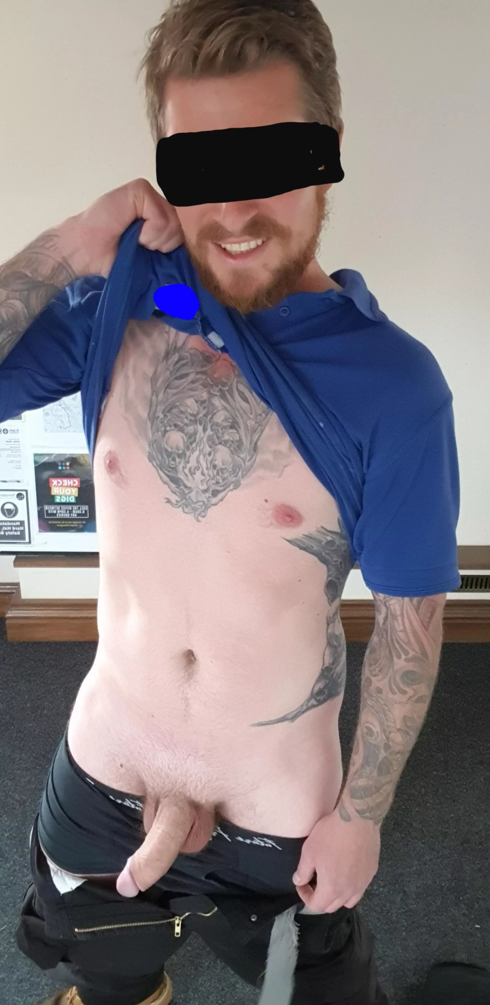 [36] Hard at work and I've got all the tools... posted by TattedUpDude69
