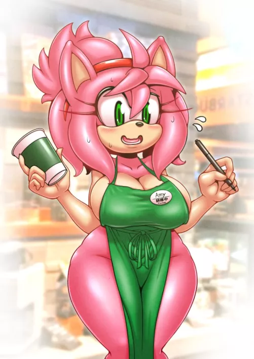 A New Clerk (Artist:Michiyoshi) by White-Whiskey