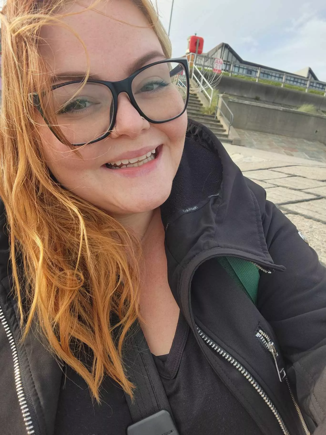 Canadian girl finally makes it to the Scottish ocean 😁😁😁 posted by EmberAdams4