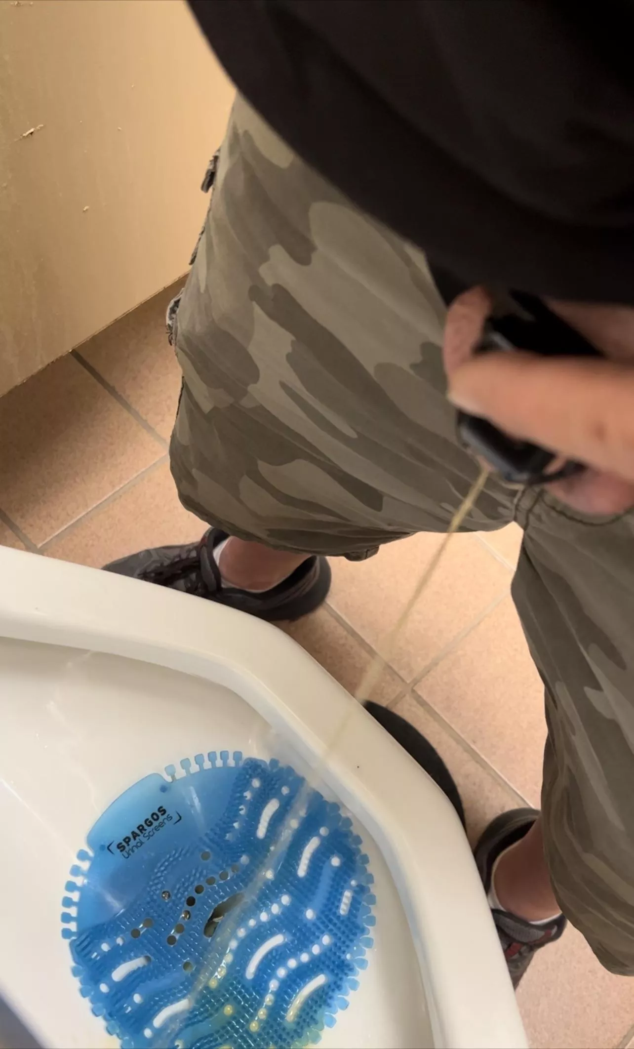 Chastity piss at work… posted by Altruistic-Quantity