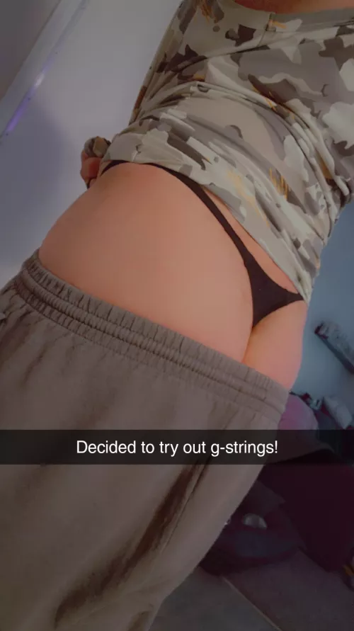 First g-string! by TotallyJustABot