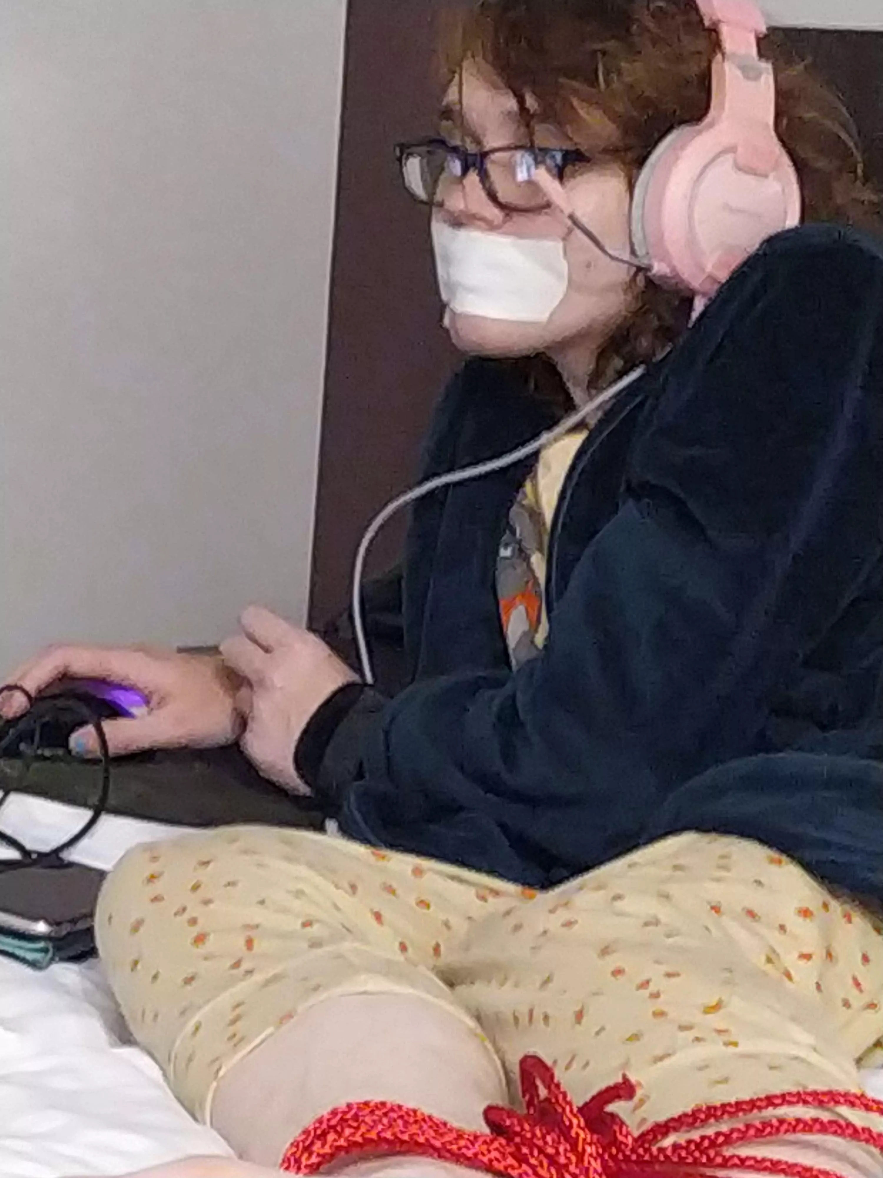 Gagged Gamer Girl posted by Jackninja5