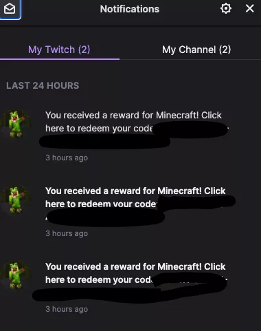 got send some codes of unknown use and origin in my twitch inbox, what're they and are they any good? posted by ultracyrus1