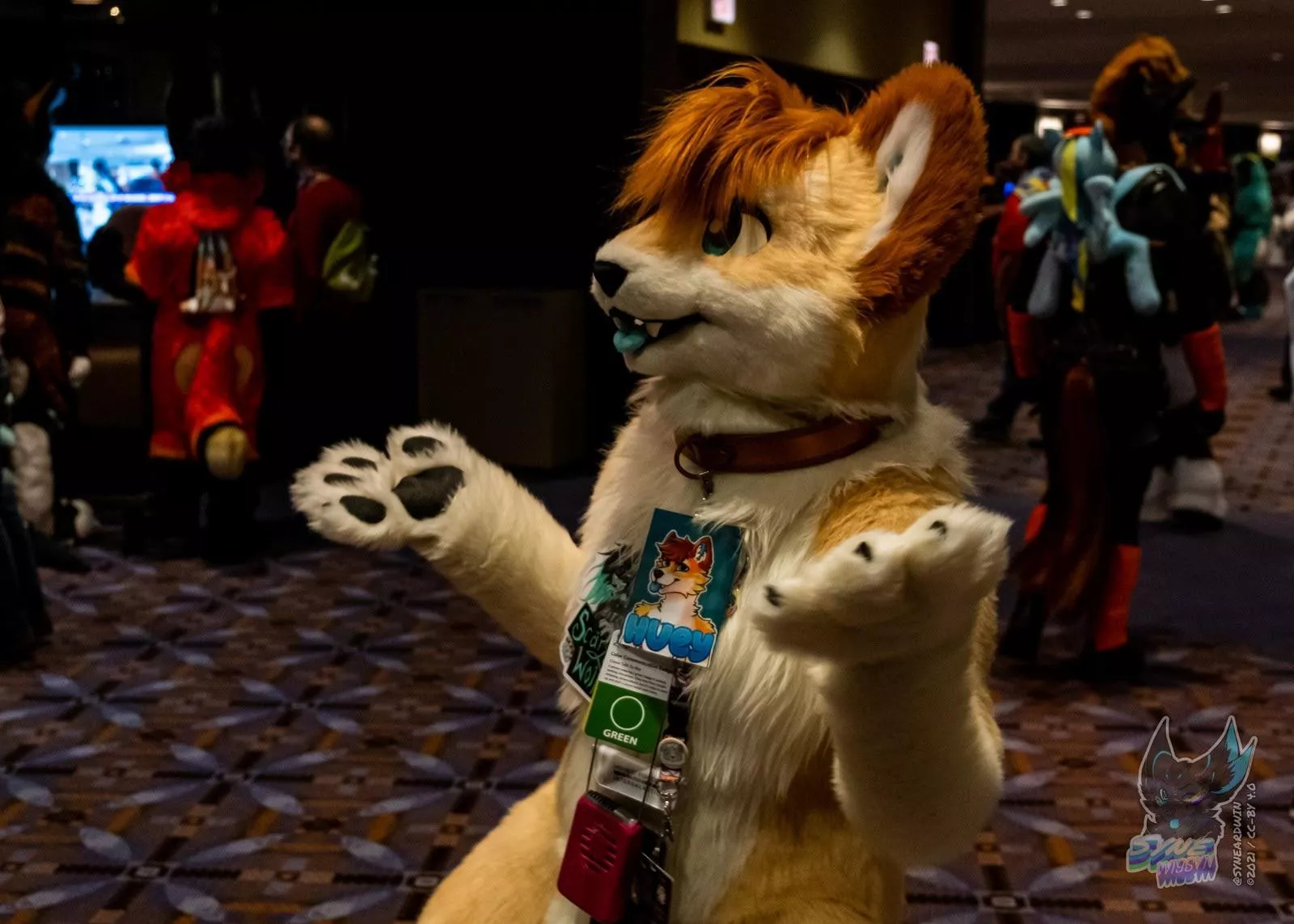 Happy Fursuit Friday! 🐾🐾 posted by scarlettwolf24