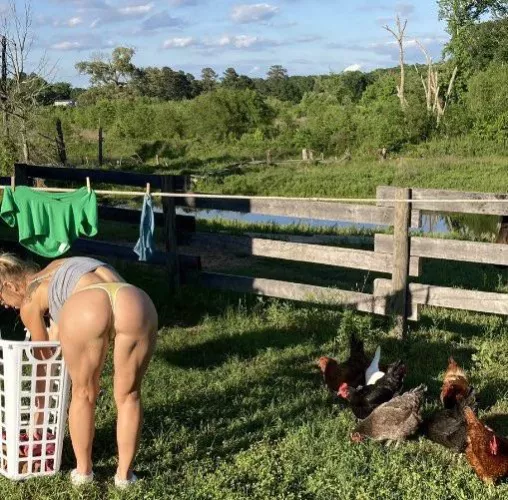 Hubby doesn’t mind as long as he can watch by SouthernBullRyder