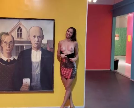 I’m surprised I didn’t get kicked out of this museum xD posted by YummyHoneyyy