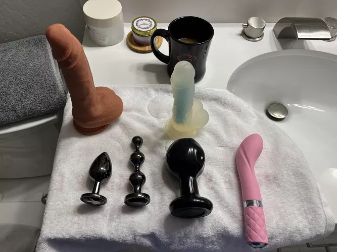 Master decided more anal training by slave-and-Master