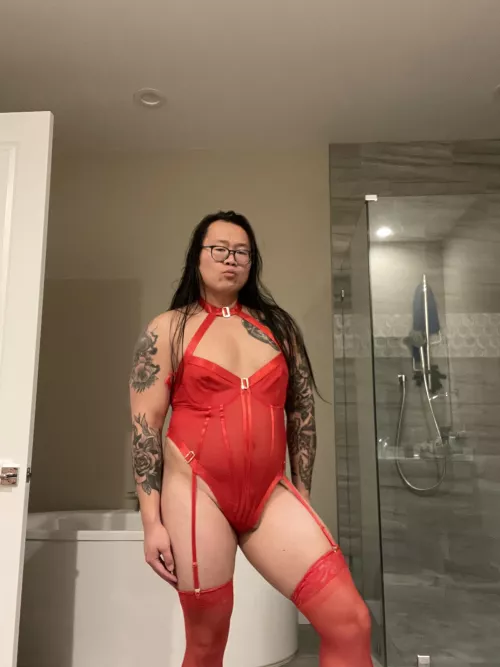 new red lingerie :) by suncd