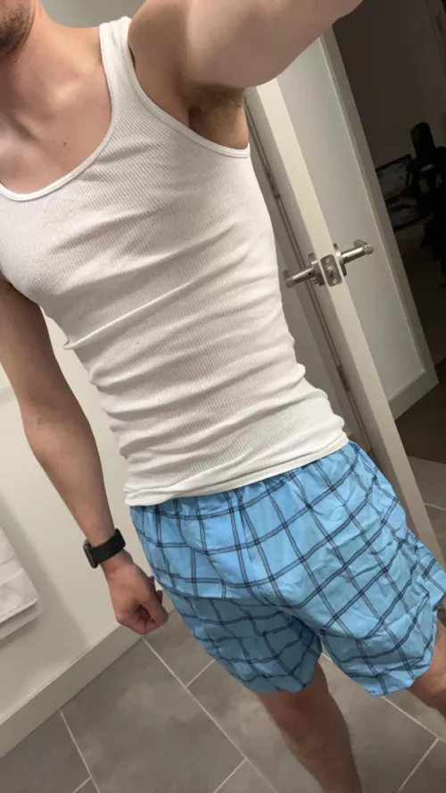 Picked up a pair of these to feel more masc. had a semi from the moment I put them on 🤣 by funnybutt69