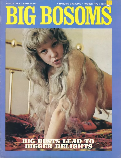 Roberta Pedon, Big Bosoms Magazine #5, 1974 by dreamon86