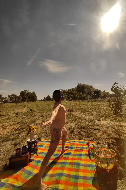 Solar eclipse warrior! by Beneficial-Radio-319