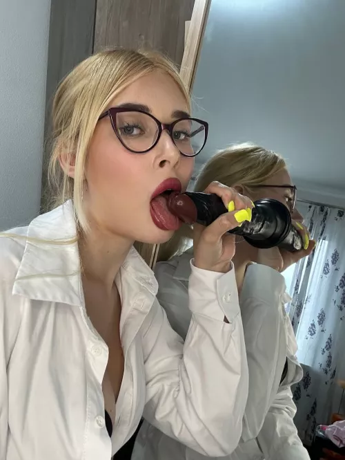 this teacher needs her glasses, don't get them dirty by Mentallymonitor