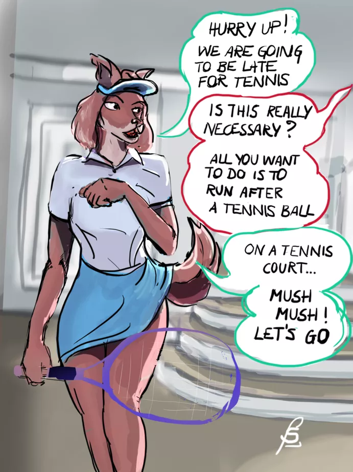 Time for tennis posted by B-strange