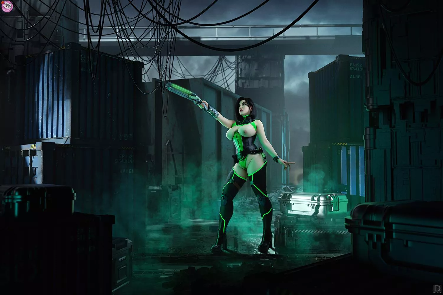 Viper from Valorant by ZoeVolf posted by ZoeVolf