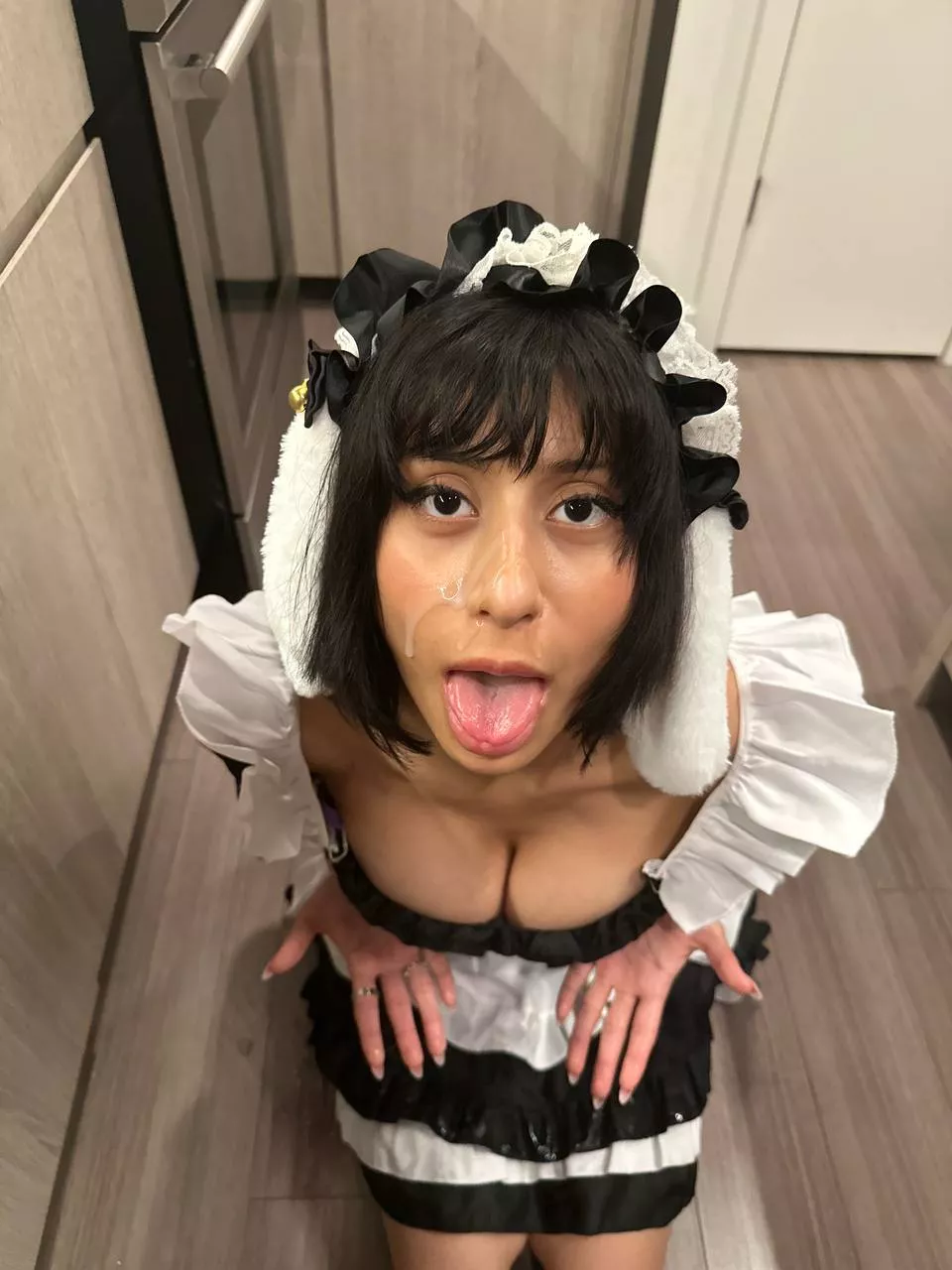 whenever me and my friends get fucked we send eachother “cum vlogs” posted by Taliababy5