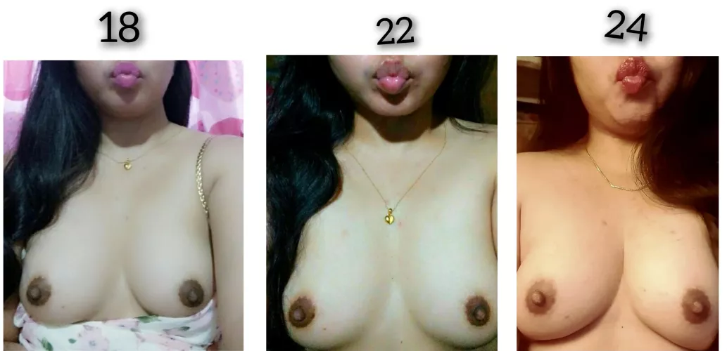 Which stage of my boobies you like? all are natural... by 1nonlybabygurl