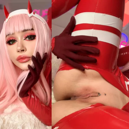 Zero Two from Darling in the Franxx by Purple Bitch by im_purplebitch