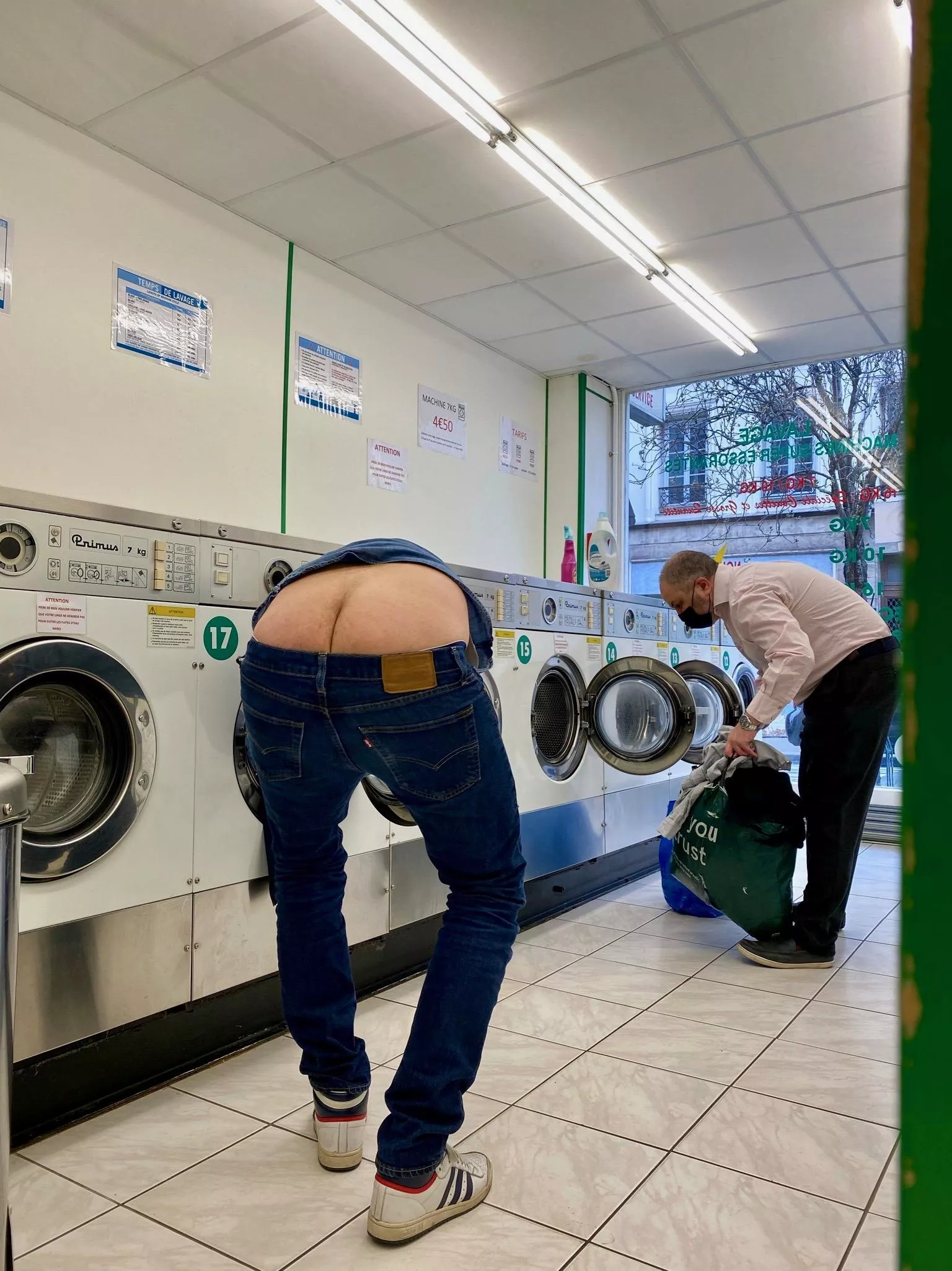 at the laundry posted by nudebeach76