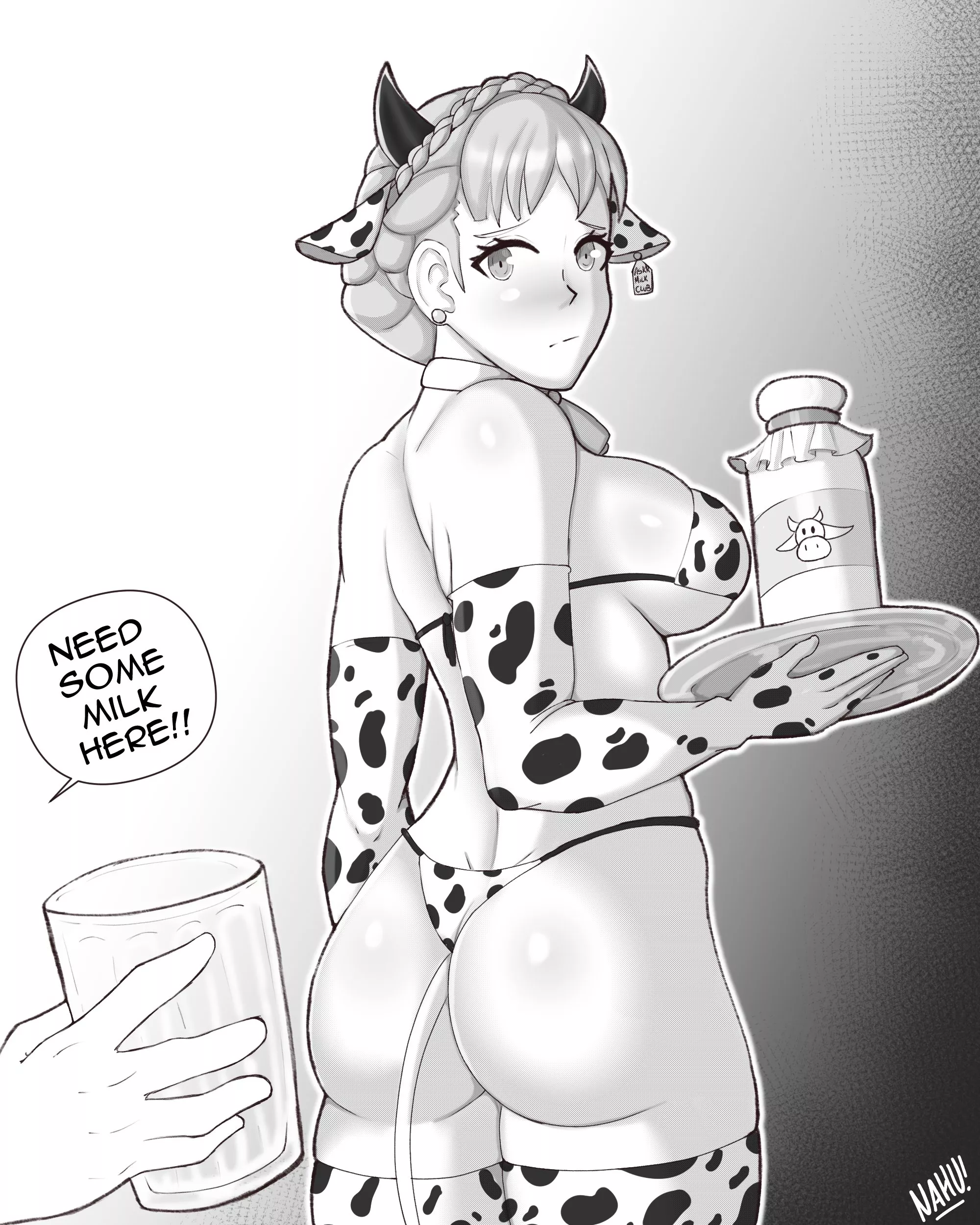 Cowkini Marianne (By @CapRedNahu) [Commission] posted by AegisDriver626