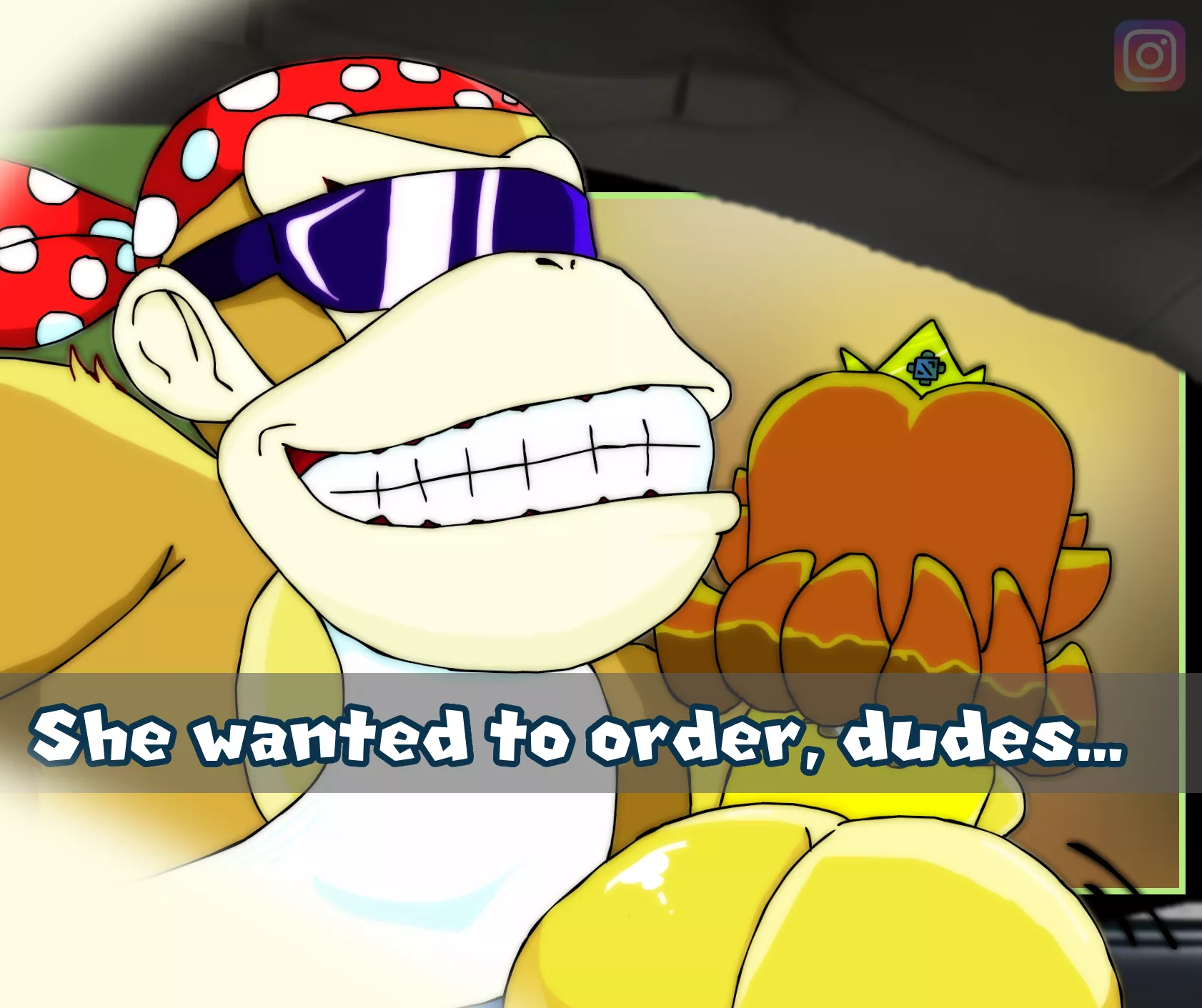 Daisy wants to order~ posted by NC-Animate