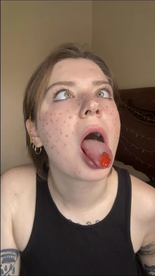 Enjoying myself 😋 by feetyourlick