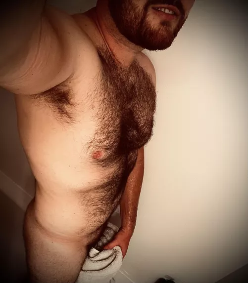 Long hot shower on a wet chilly day by LSMcKay