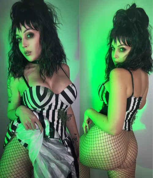 Lydia Deetz (Beetlejuice) by me/Nicole Marie Jean by OpenBobsPlz