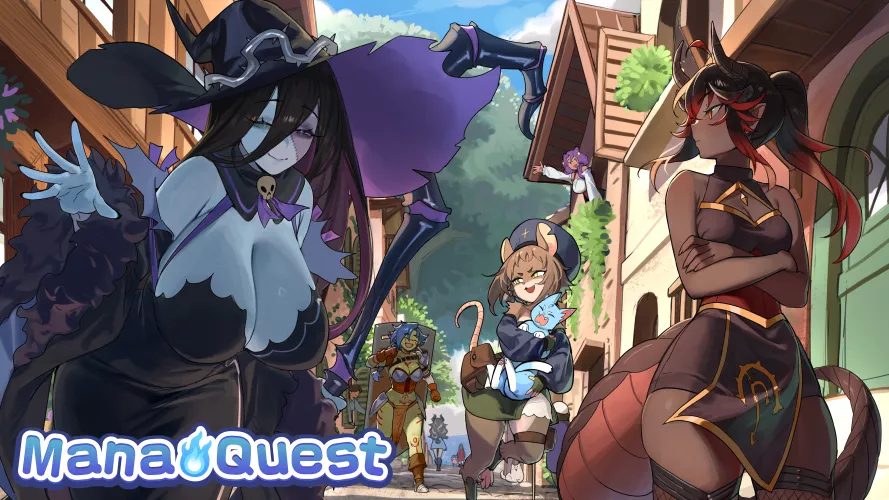 Mana Quest - A shop/monster girl managemet hentai RPG! by Cozy_Bunny_Games