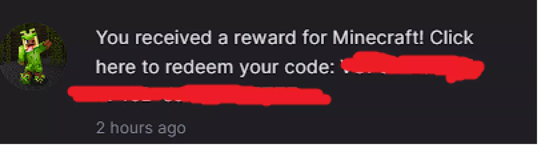 received a strange message by Pure_Occasion786