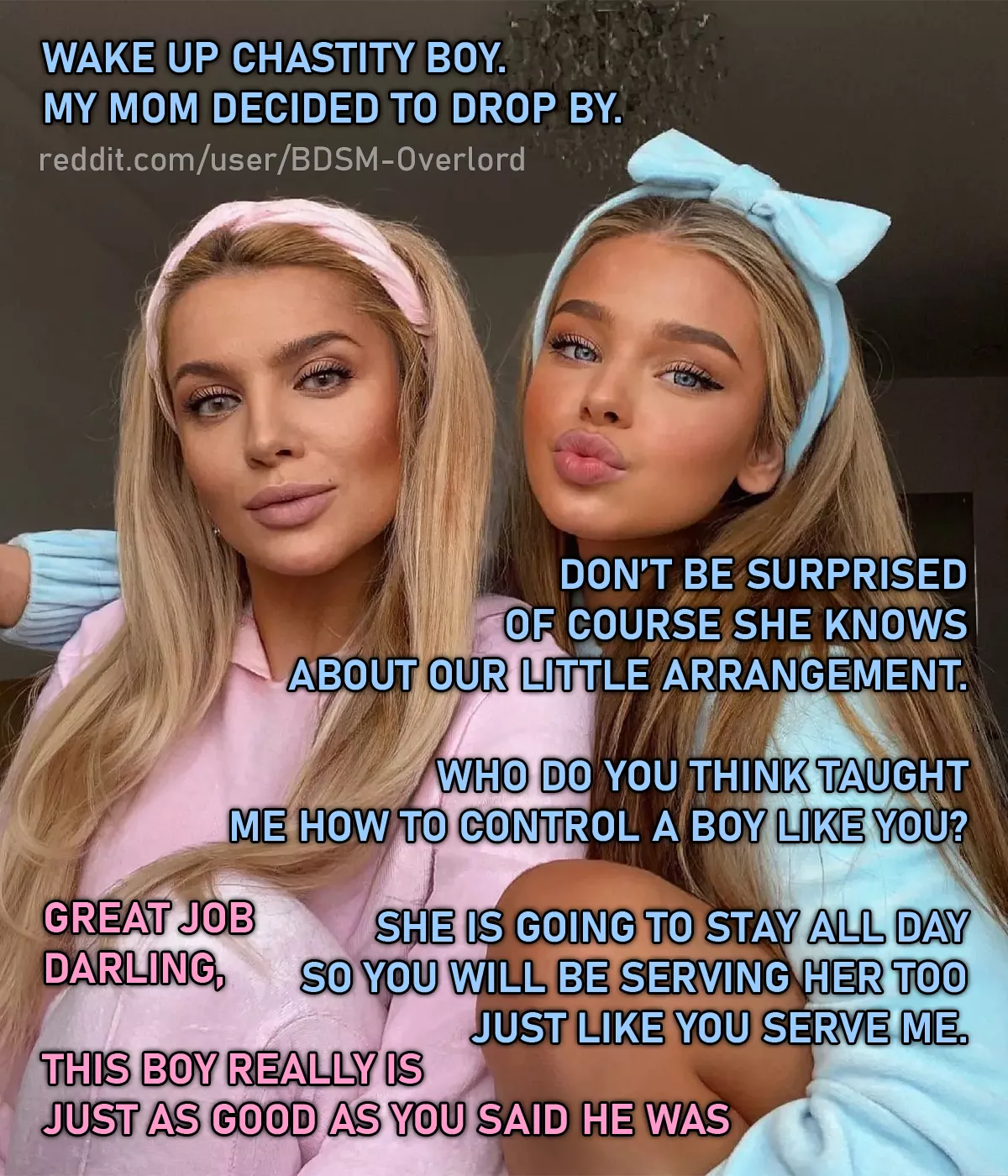 She makes you serve her mom all day – Day 15 | 30 Days Of Chastity (Locktober) posted by BDSM-Overlord