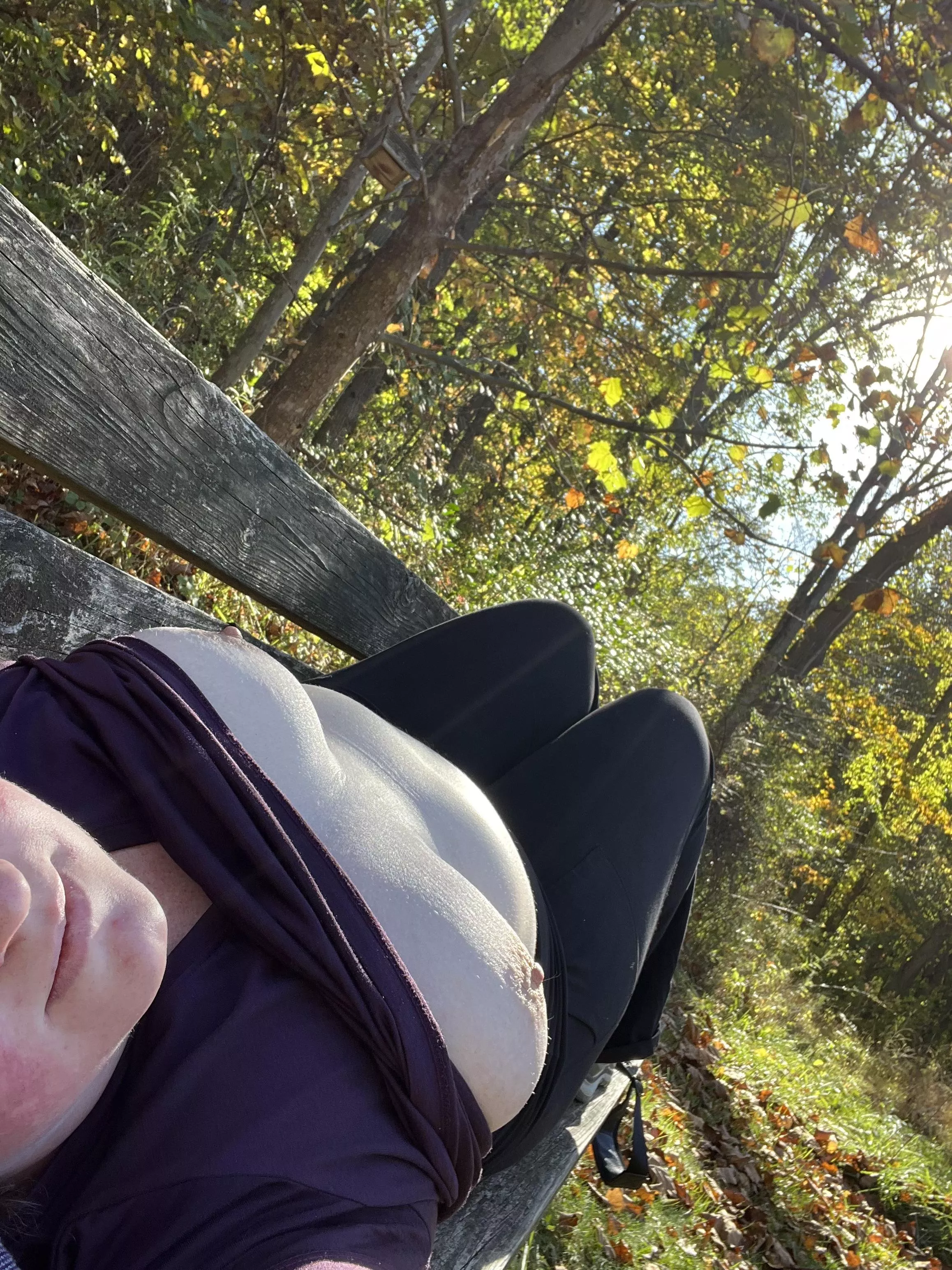 Stopped to relax while walking posted by Ilovedrarry