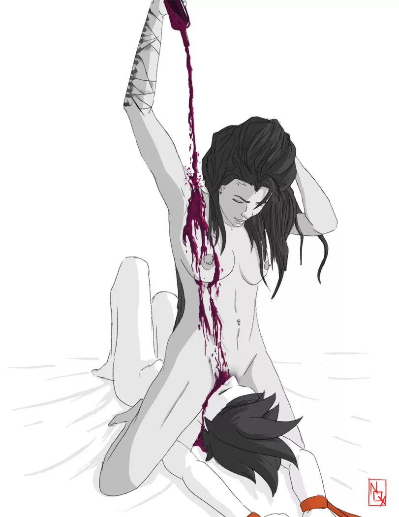 Widowmaker and Tracer posted by Outlaw_cat