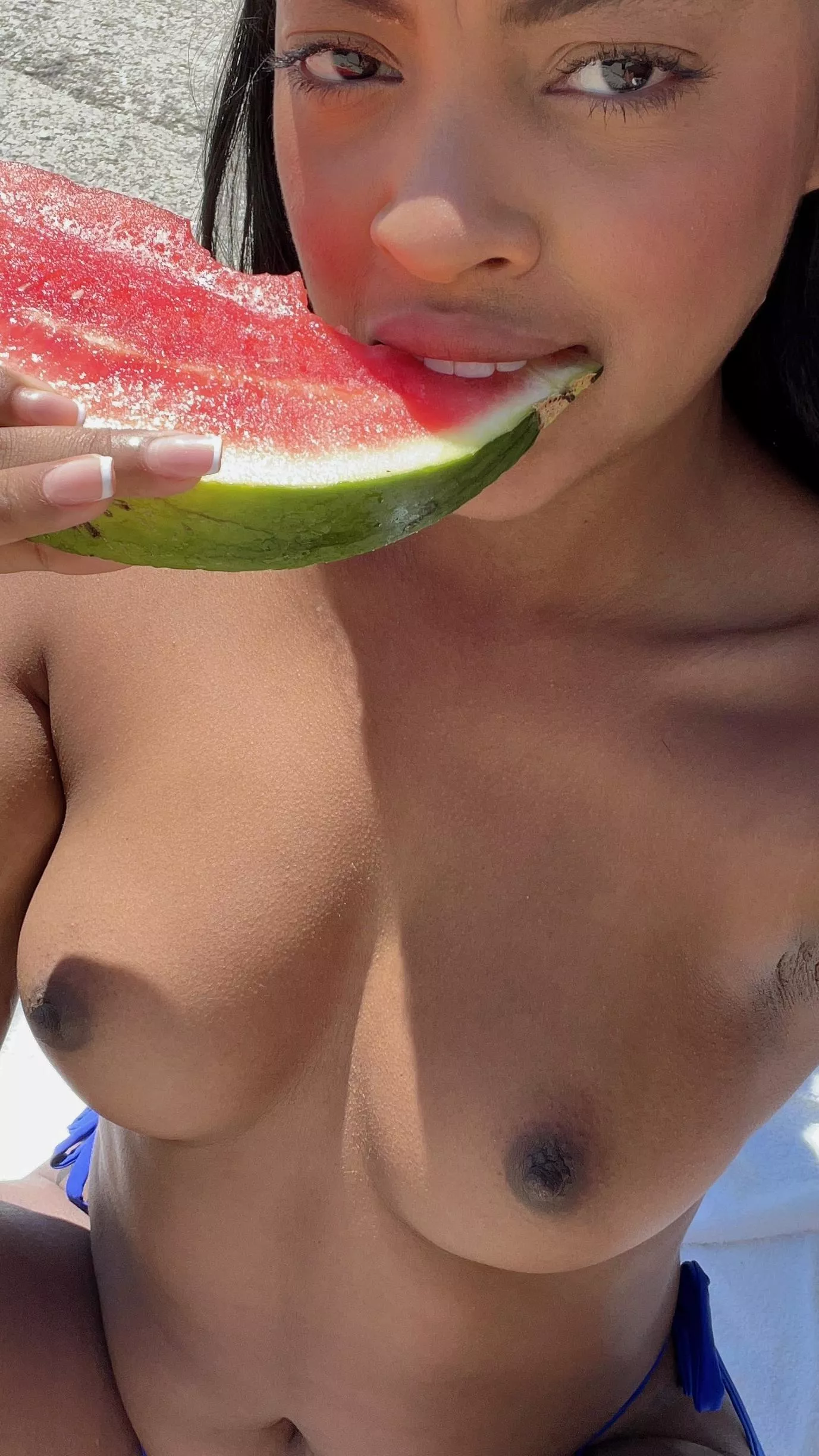 Any one else love a juicy watermelon on a warm day ? posted by ProfessionalFoots