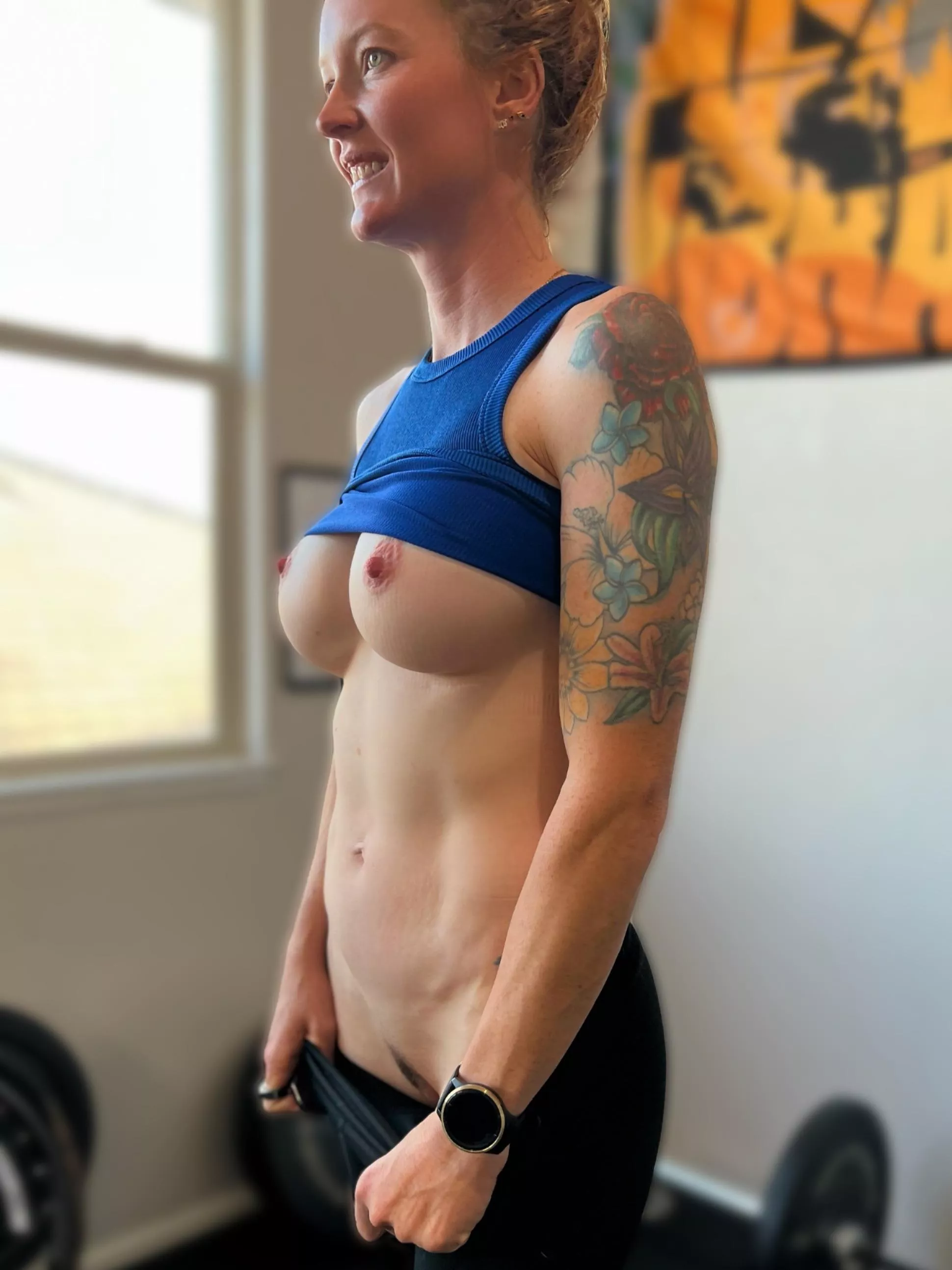 Are moms ok to share their gym nudes with you? posted by fitredd