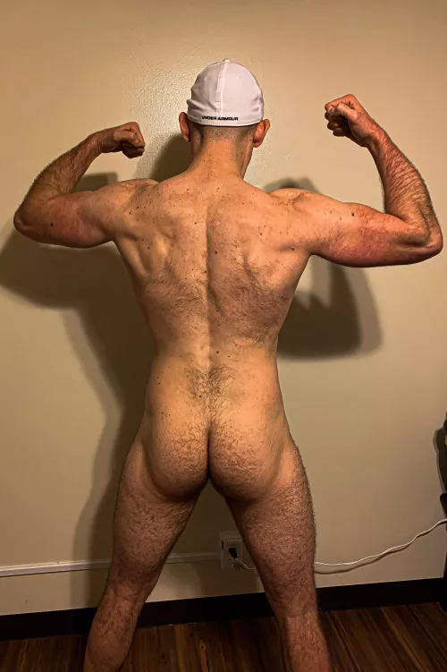 Furry butt post gym anyone? (35 self image) by Fosterfarms1987