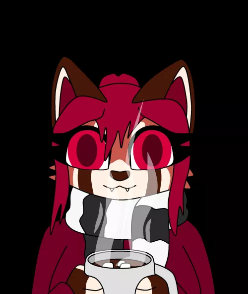 Have some cocoa with me? (Original artwork by myself) by NebulaXenogen