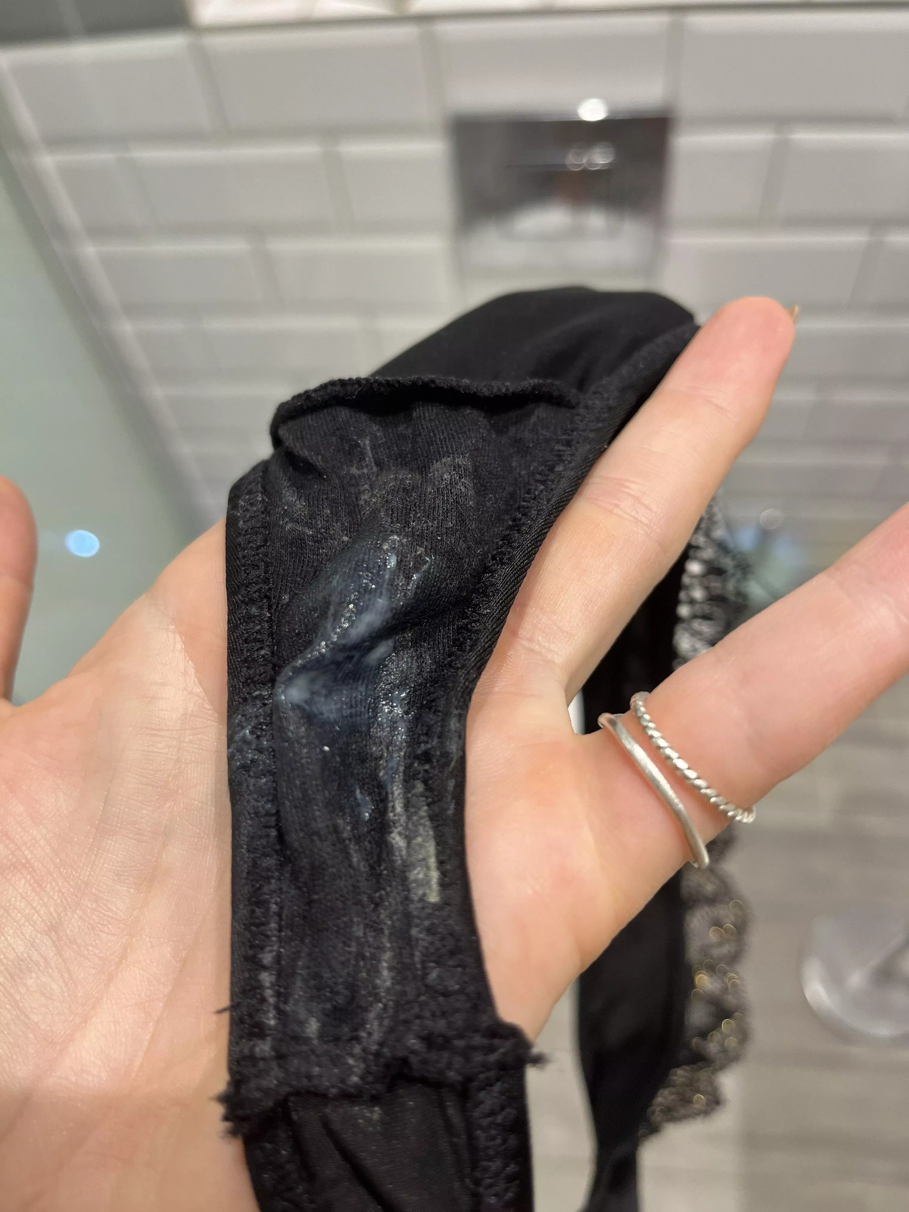 Moist and delicious panties… perfect for your face ;) posted by fitasfxckOF