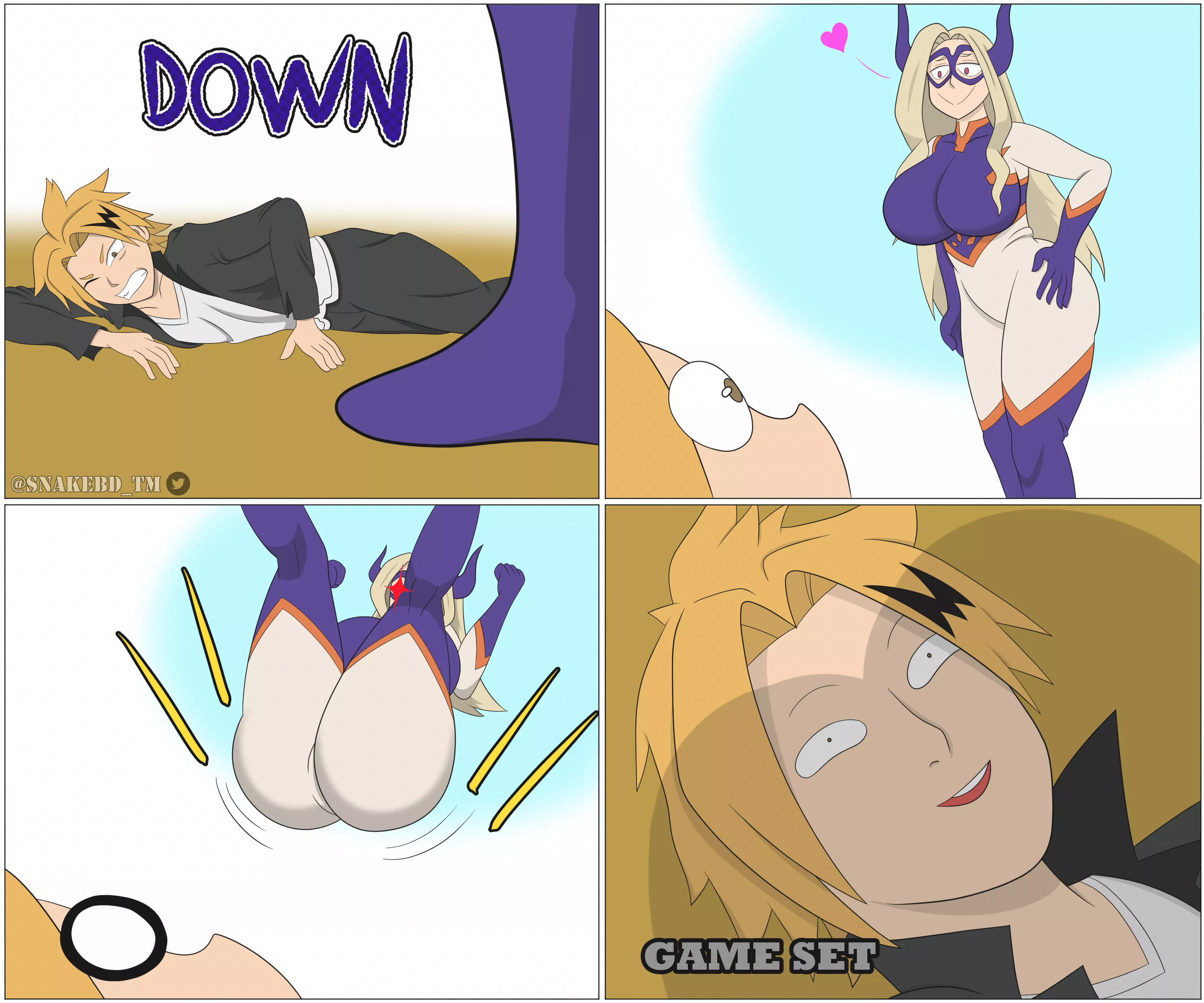 Mt. Lady's Finisher (SnakeBD) posted by AgileBoot6652