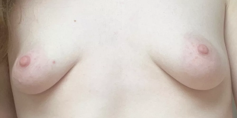 My boobs with areolas would be your stress relievers 😏 by Chaoticspill32