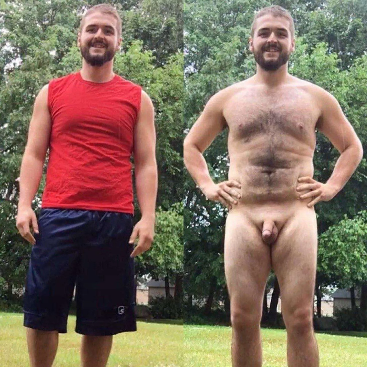 Outdoor stripping posted by fagdannynaked