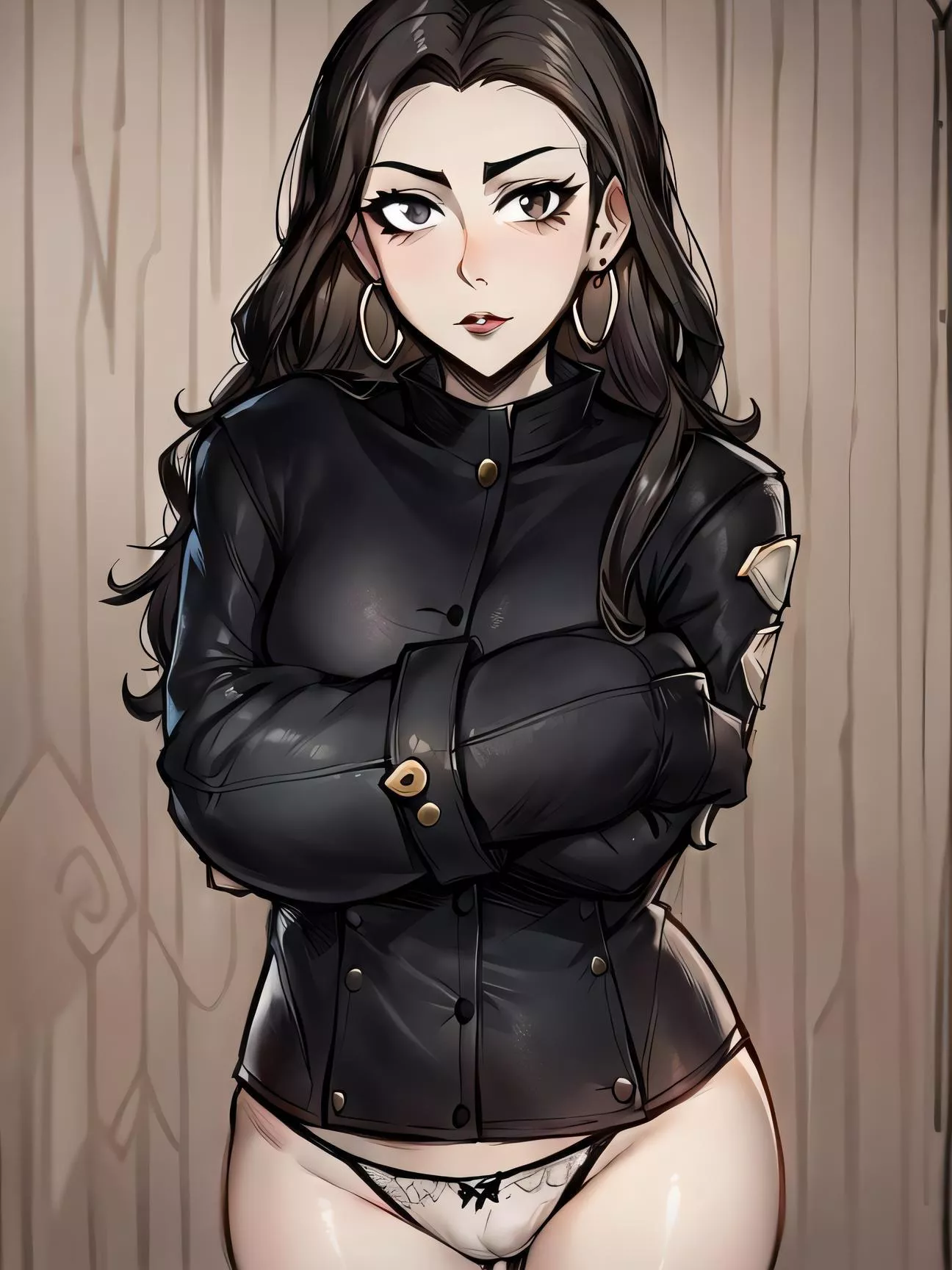 She’s cute, but she’s been bad. posted by DigitizedFantasy