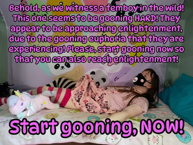 Start gooning, like this femboy! by Celrunia_QT